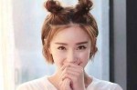 齐肩发型怎么扎丸子头（齐肩发双丸子头的简单扎法）