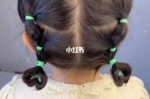3-6岁幼儿园简单发型短发扎法,小宝宝头发短怎么扎视频