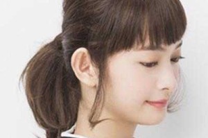 刘海太短怎么扎马尾（刘海不长不短怎么扎好看）