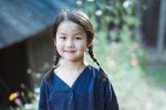 圆脸女童怎么扎头发好看,圆脸小女孩适合什么发型,可爱到爆表!