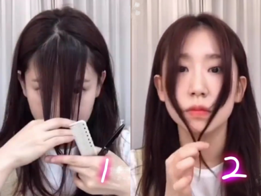 刘海怎么剪好看（刘海怎么剪好看 学生 长头发）