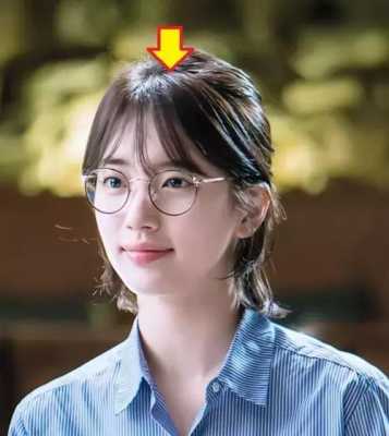 戴眼镜适合什么刘海