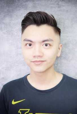 介绍几款适合圆脸男生的发型,男士圆脸适合什么发型图片