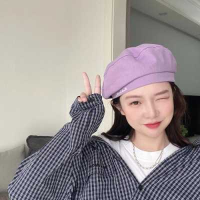 脸小带什么帽子好看（头小脸小适合什么帽子）