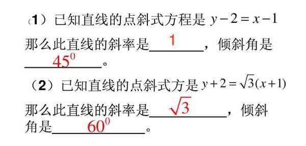 什么是倾斜角什么是斜率,倾斜的什么填空