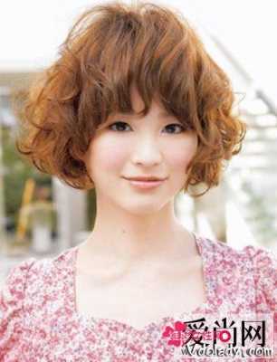 大脸适合什么短发4款短发烫发瘦脸发型,脸大适合什么短发发型女图片