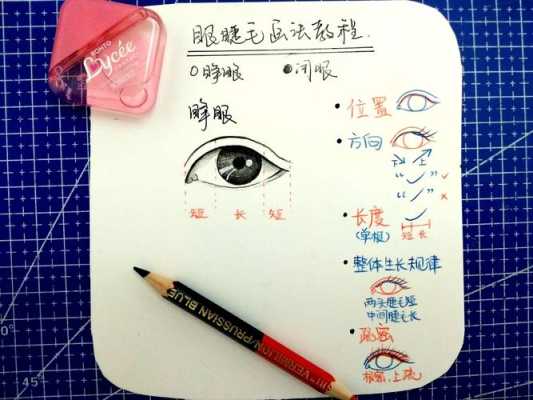 睫毛怎么画（画睫毛初学者入门教程）