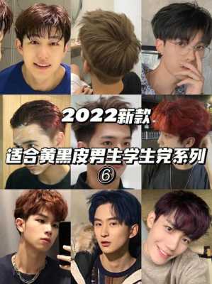 男生适合染什么颜色的头发（皮肤略黑的男生染什么颜色比较好看。或者显白些）
