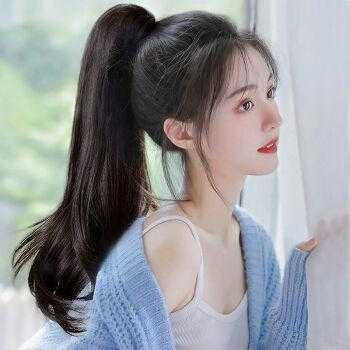 假马尾怎么戴（高马尾怎么夹发卡）