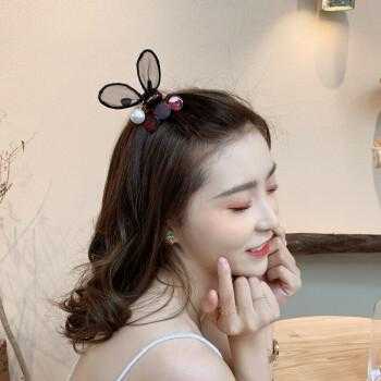 手抓发夹怎么戴最好看,小发夹怎么戴好看图片女