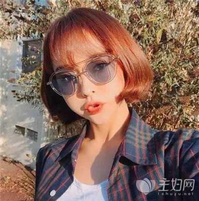 胖胖的女生染头发适合染什么颜色,微胖女生适合什么发型图片短发