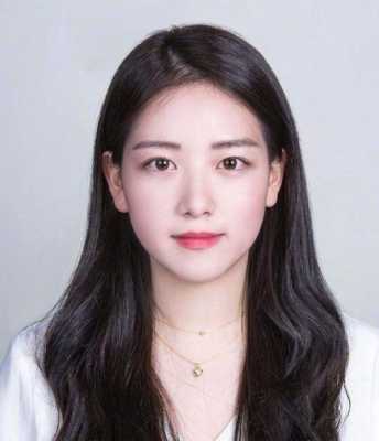 方圆脸证件照是散发好还是扎起来,脸长怎么扎头发好看图片