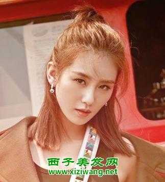 齐肩直发怎么扎好看（齐肩直发怎么扎好看又简单）