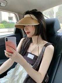 有头帘怎么戴遮阳帽,有头帘怎么戴帽子好看图片