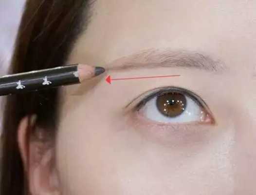 染眉粉的正确方法,怎么用眉粉画眉毛图解视频