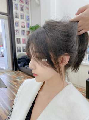 怎么吹八字刘海,八字刘海怎么扎头发好看