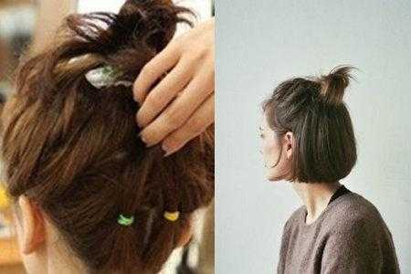 短发女生怎么扎丸子头（短发如何扎丸子头）
