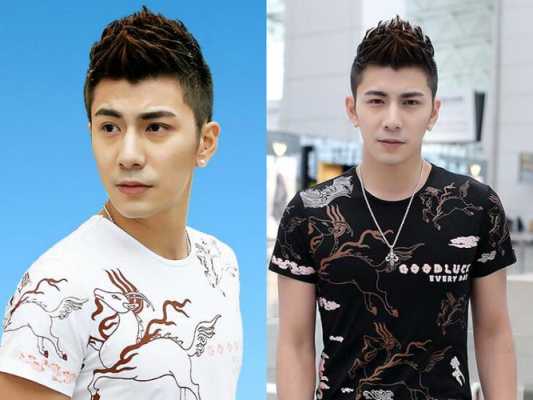 两边很短头发中间稍微长的是什么发型,男生两边短中间长的发型叫什么