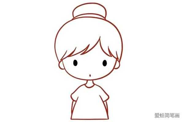 怎么画丸子头（怎么画丸子头女孩）