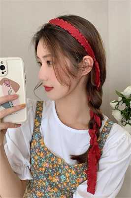 发带怎么带好看,发带怎么戴好看女生