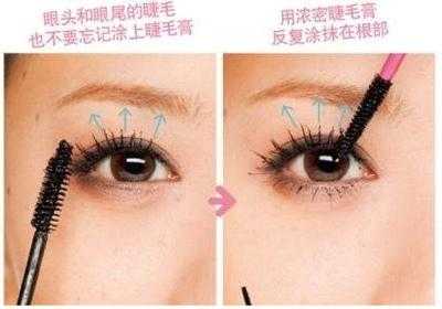 睫毛膏的涂法和技巧,睫毛膏怎么涂好看又自然