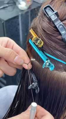 接发怎么接的（接发怎么接的,一根一根吗）