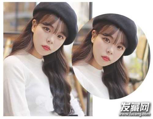 女生圆脸适合什么发型（马面裙圆脸适合的发型）