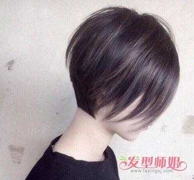 后脑勺太圆适合什么发型,头大头圆适合什么发型