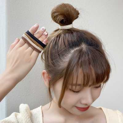 怎么扎漂亮的头发（一个头绳怎么扎漂亮的头发）