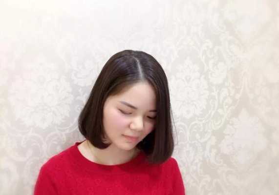 自己怎么剪发尾最自然,短发怎么吹头发好看