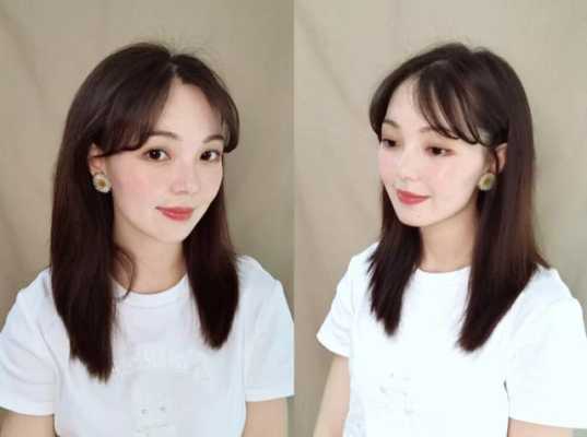 卷发筒如何卷八字刘海,卷发适合什么刘海图片