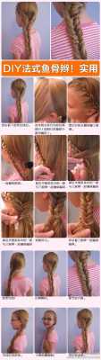 怎么编鱼骨辫（怎么编鱼骨辫图解从头顶开始）