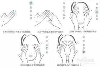 洗面霜的使用方法,面霜怎么涂抹在脸上