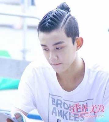 中学生短发怎么扎好看,中学生适合什么发型男