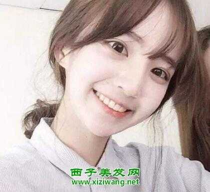 胖圆脸适合什么刘海（圆脸适合高马尾还是低马尾）