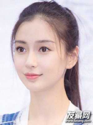 胖圆脸适合什么刘海（圆脸适合高马尾还是低马尾）