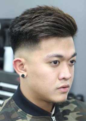 高颅顶圆脸适合什么发型,胖人圆脸适合什么发型男