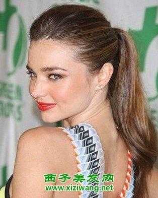 头发厚高马尾怎么扎好看,发髻高适合什么发型女
