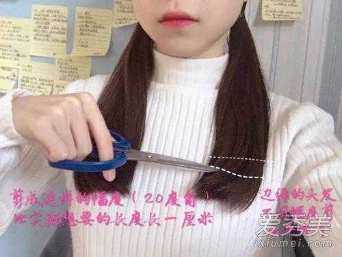 自己剪发尾的简单方法,长发自己怎么修剪发尾