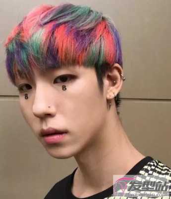 头发上色什么颜色好看,什么颜色染头发好看男孩子