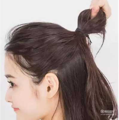 一只手怎么扎头发（头小脸小适合怎么扎头发）