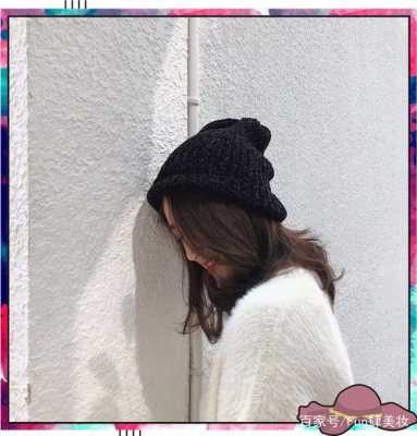 戴帽子显脸小的方法,什么脸型带帽子好看女