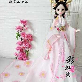怎么做芭比娃娃的古装（怎么做芭比娃娃的古装衣服）