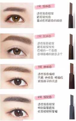 怎么选眉色（怎么判断自己适合的眉色）