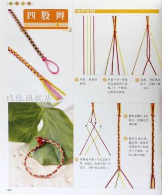 四股小辫怎么编（四股小辫怎么编图片视频）