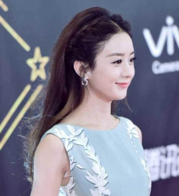 赵丽颖金鹰节发型编法,赵丽颖适合什么发型图片