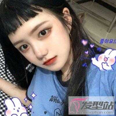 刘海太短怎么弄好看（平刘海剪得太短怎么拯救）