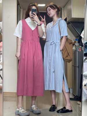 蓝色裙子配什么颜色上衣好看,蓝色裙子配什么颜色外套好看