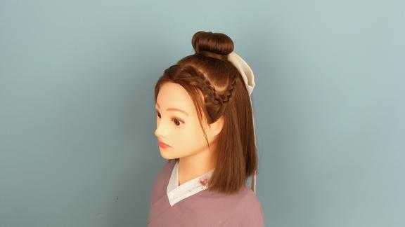 短发怎么梳汉服发型（短发怎么梳汉服发型儿童）