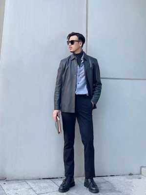 男毛衣配什么外套（男生高领毛衣搭配什么样的外套好看）